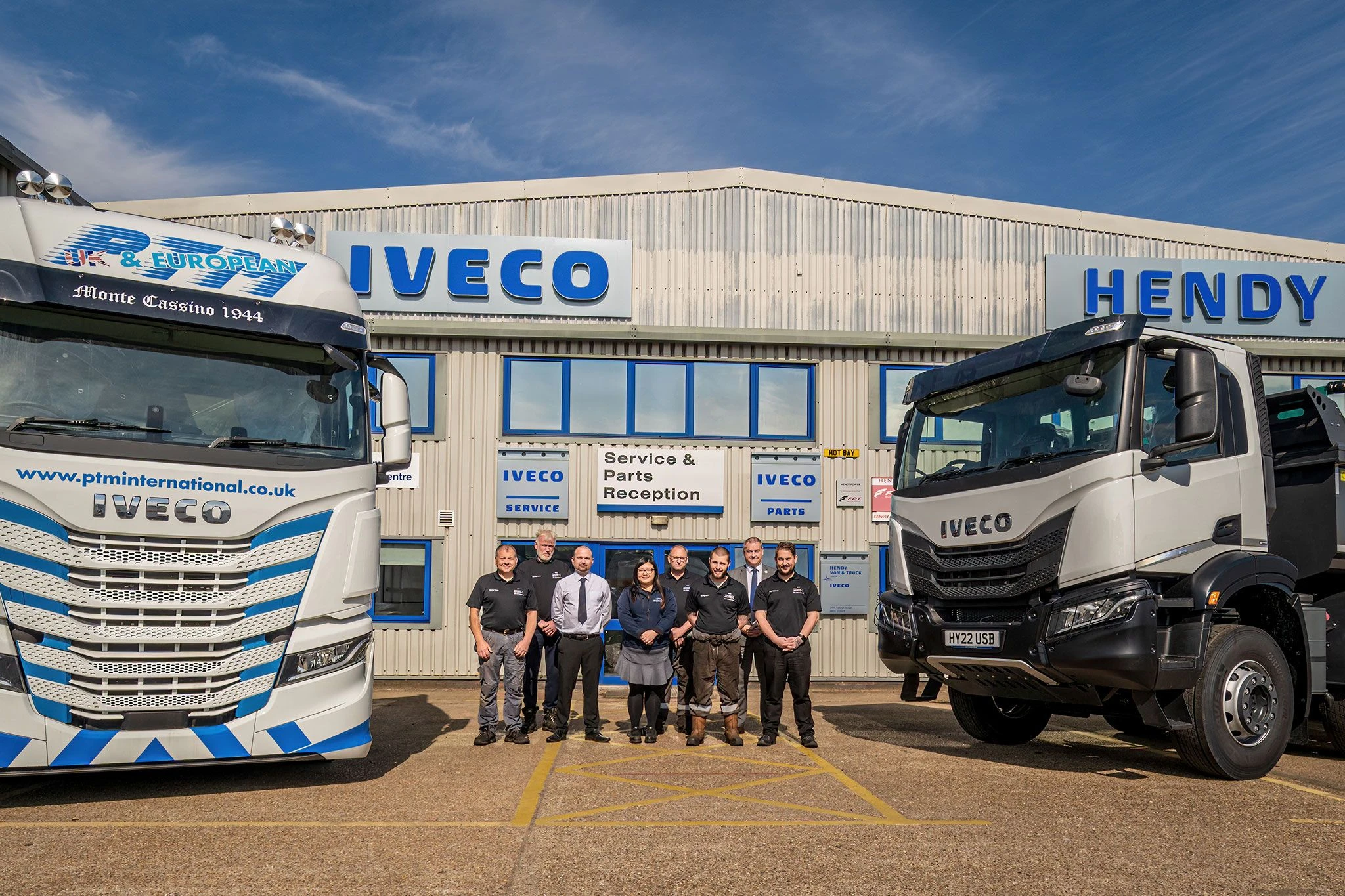 Hendy IVECO named UK’s leading IVECO Truck Station